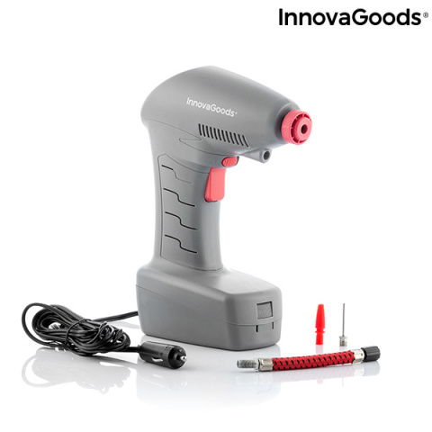 Przenośny kompresor sprężarka powietrza LED AIRPRO InnovaGoods V0103048 Przenośny kompresor sprężarka powietrza LED AIRPRO InnovaGoods V0103048
