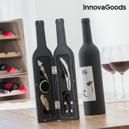 Zestaw do wina w etui Butelka 6 części InnovaGoods V0100451