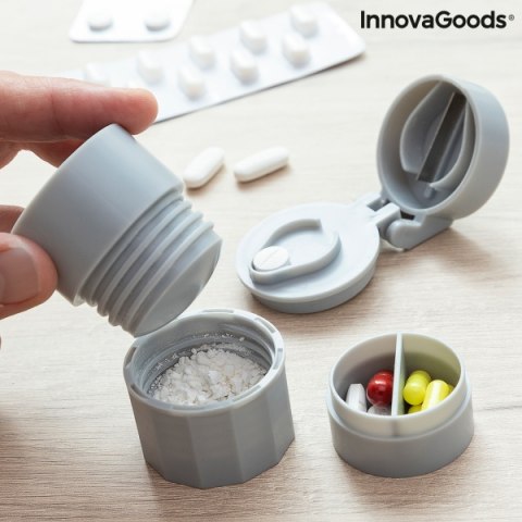Pojemnik na tabletki z przecinaczem i rozdrabniaczem FIVLOK 5w1 INNOVAGOODS V0103328 Pojemnik na tabletki z przecinaczem i rozdrabniaczem FIVLOK 5w1 INNOVAGOODS V0103328
