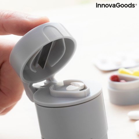 Pojemnik na tabletki z przecinaczem i rozdrabniaczem FIVLOK 5w1 INNOVAGOODS V0103328 Pojemnik na tabletki z przecinaczem i rozdrabniaczem FIVLOK 5w1 INNOVAGOODS V0103328