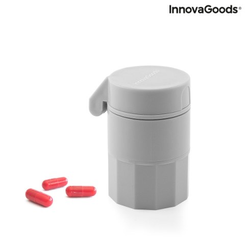 Pojemnik na tabletki z przecinaczem i rozdrabniaczem FIVLOK 5w1 INNOVAGOODS V0103328 Pojemnik na tabletki z przecinaczem i rozdrabniaczem FIVLOK 5w1 INNOVAGOODS V0103328