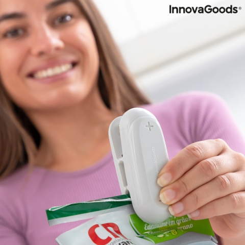 Zgrzewarka do woreczków z obcinaczem i zawieszką BASEYL INNOVAGOODS V0103602 Zgrzewarka do woreczków z obcinaczem i zawieszką BASEYL INNOVAGOODS V0103602