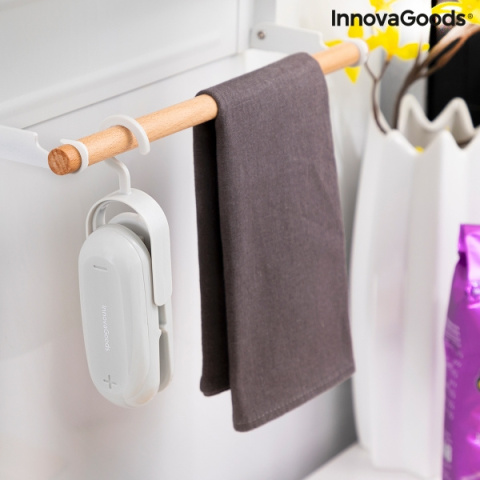 Zgrzewarka do woreczków z obcinaczem i zawieszką BASEYL INNOVAGOODS V0103602 Zgrzewarka do woreczków z obcinaczem i zawieszką BASEYL INNOVAGOODS V0103602