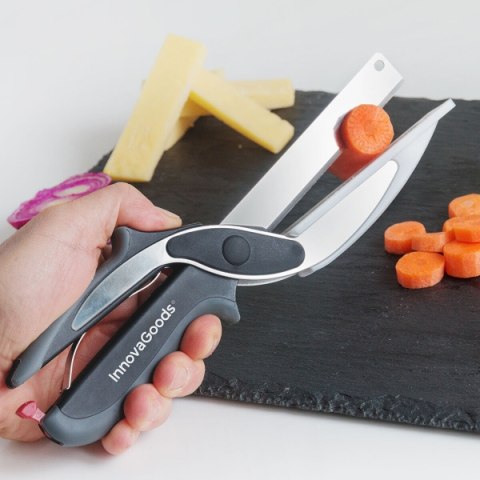 Nóż Nożyczki z Mini Deską do krojenia SCIBLE INNOVAGOODS V0100993 Nóż Nożyczki z Mini Deską do krojenia SCIBLE INNOVAGOODS V0100993